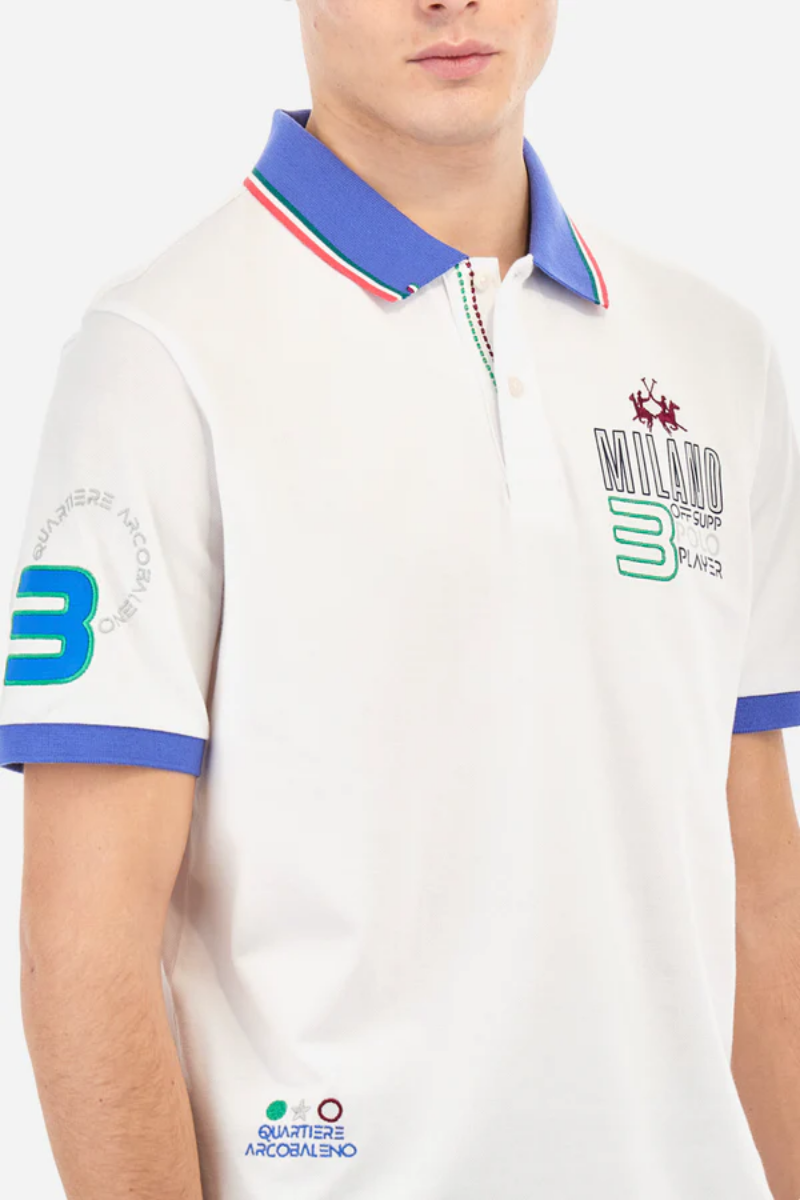 Polo en Piqué de Coton Extensible Coupe Classique - Antony thumbnail 3