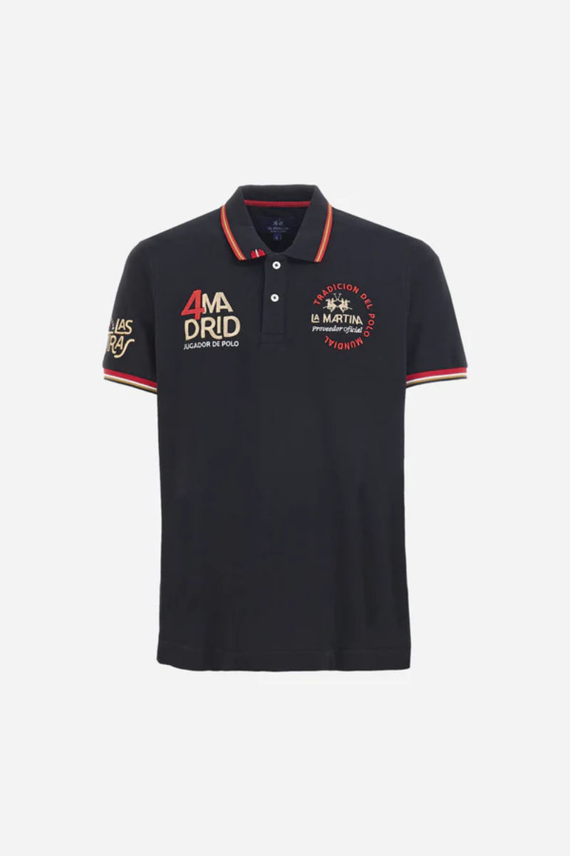 Polo En Piqué De Coton Extensible Coupe Classique - Arden