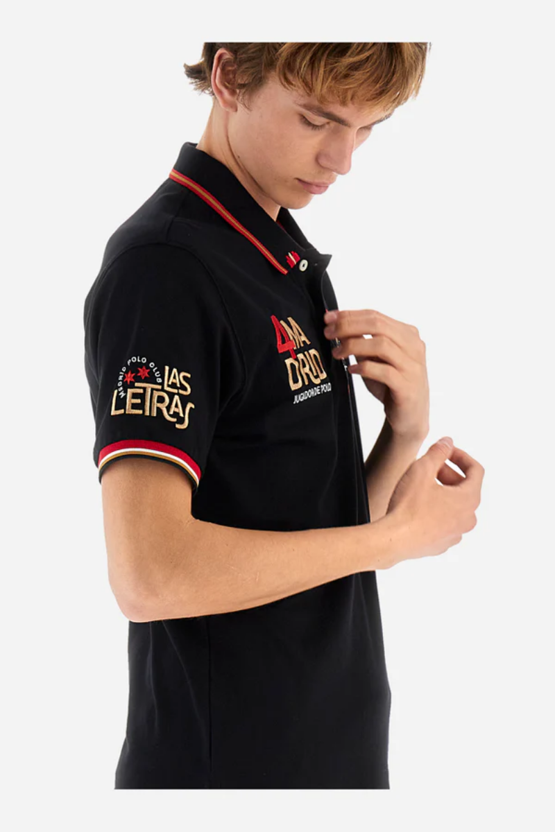 Polo En Piqué De Coton Extensible Coupe Classique - Arden thumbnail 3