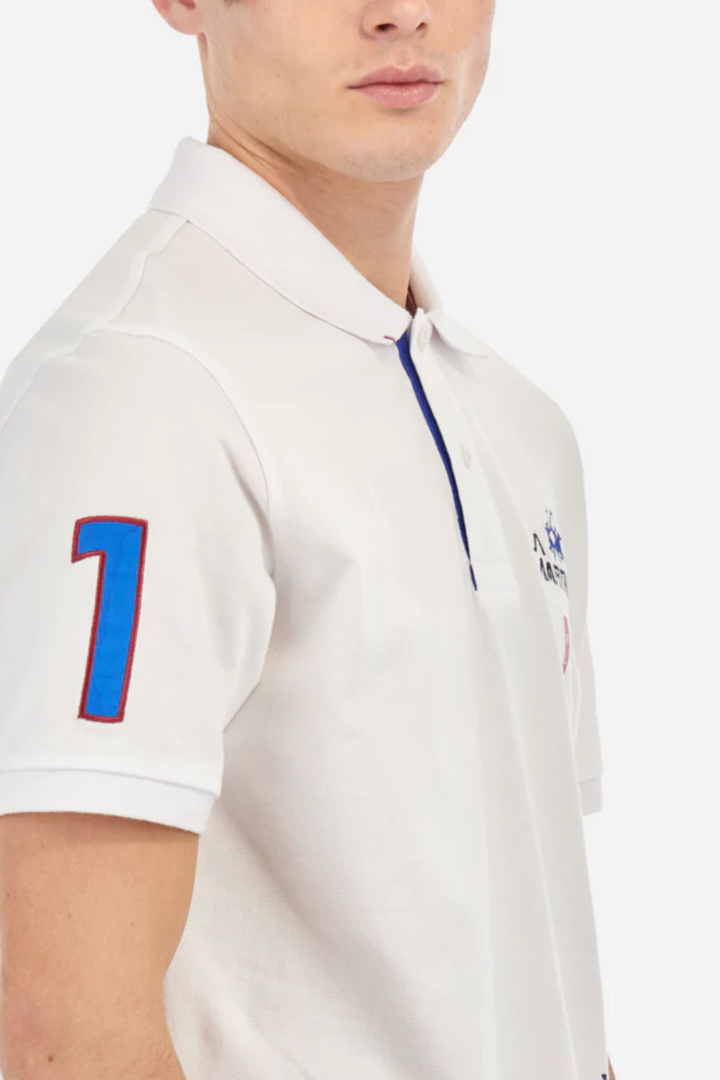 Polo en Piqué de Coton Extensible Coupe Classique - Alterio thumbnail 3