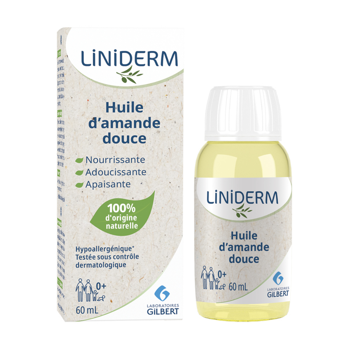 HUILE DAMANDE DOUCE SOIN NOURRISSANT ET ADOUCISSANT - 60ML