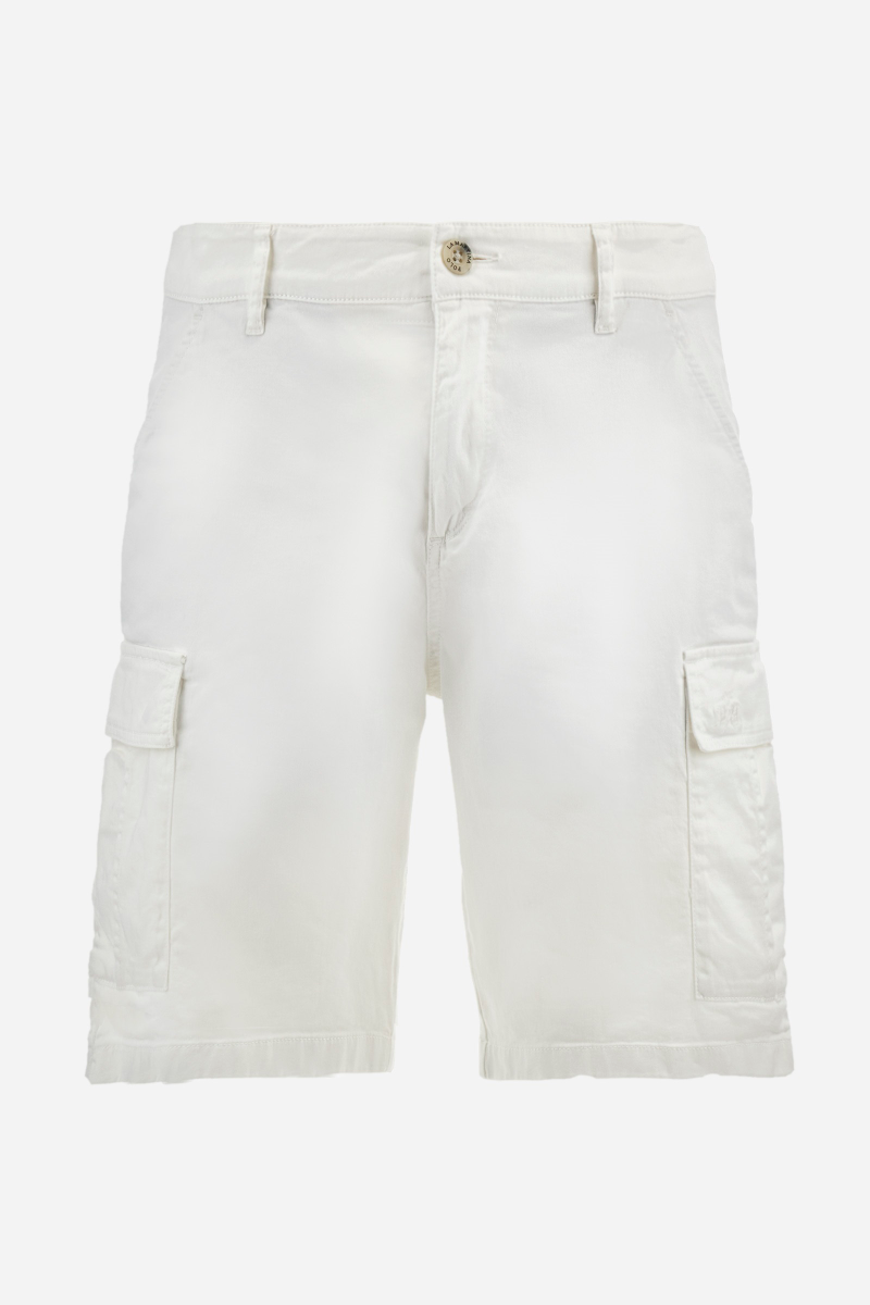 Regular Fit Asher Cotton Twill Bermuda thumbnail 1