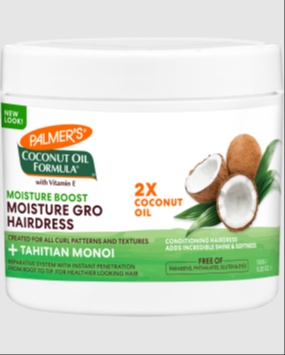 Coconut Oil Formula Moisture Gro Hairdress