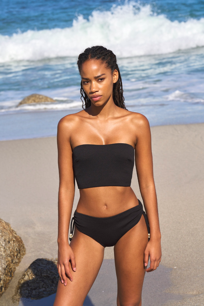 Culotte bikini détails perles bas de maillot thumbnail 3