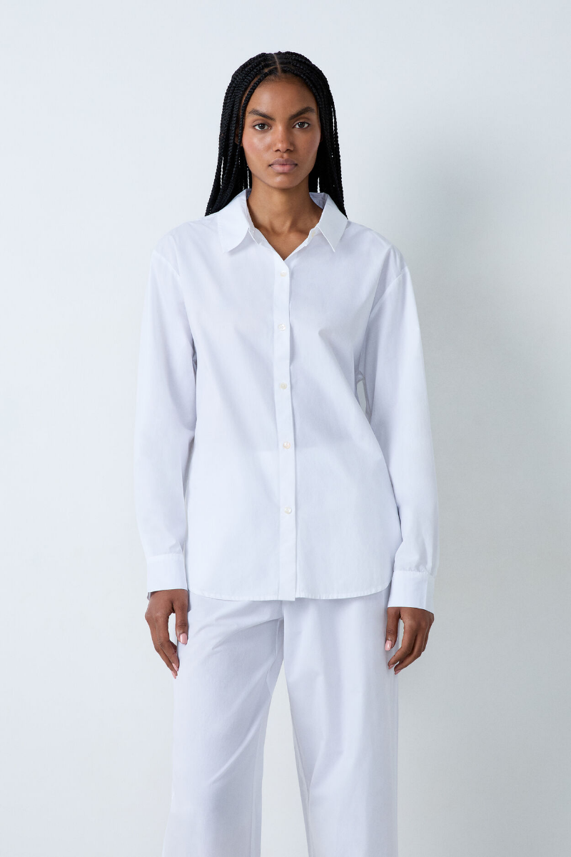 Chemise De Pyjama En Coton