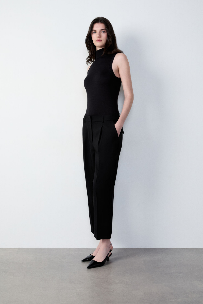 Pantalon Coupe Carotte