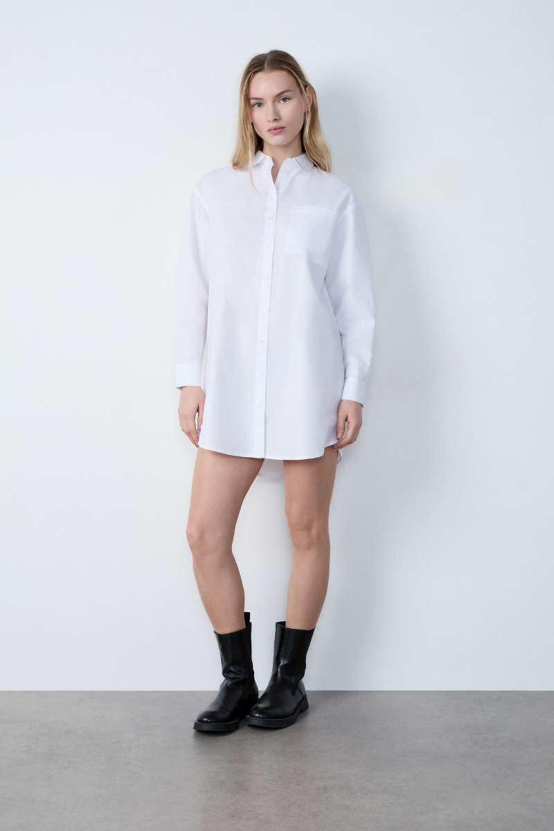 Robe Chemise Courte