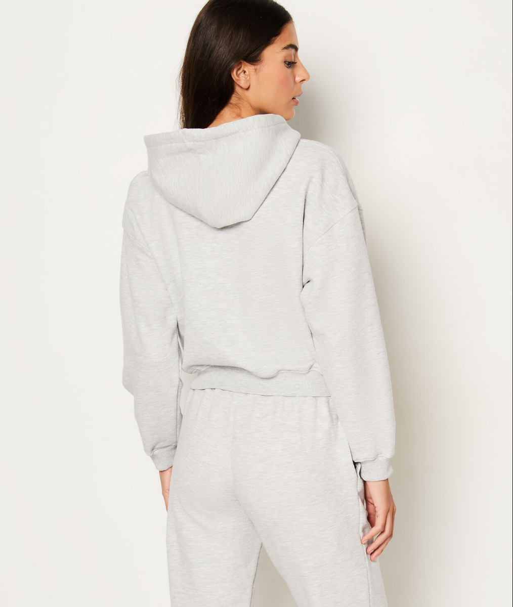Sweat De Pyjama À Capuche En Coton