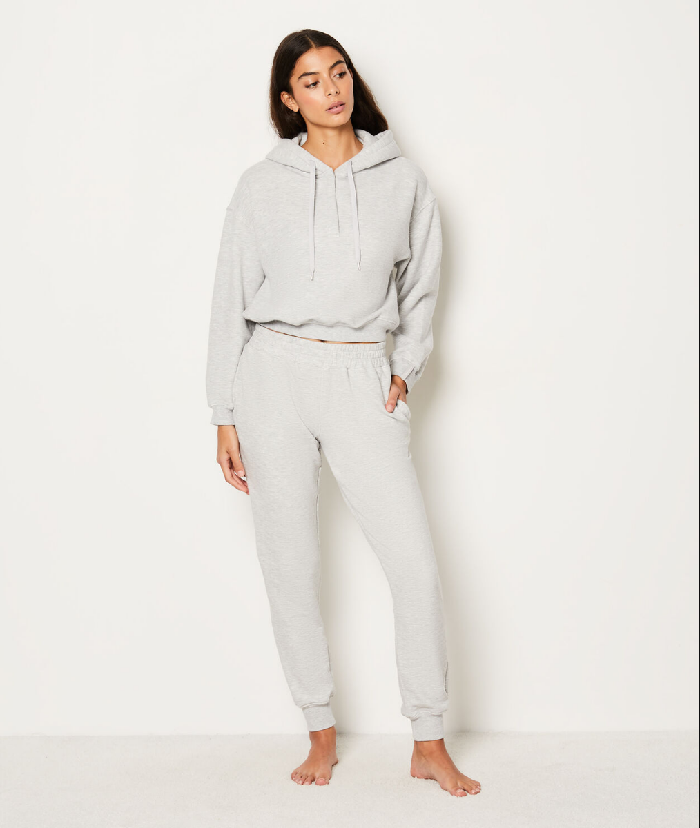 Sweat De Pyjama À Capuche En Coton