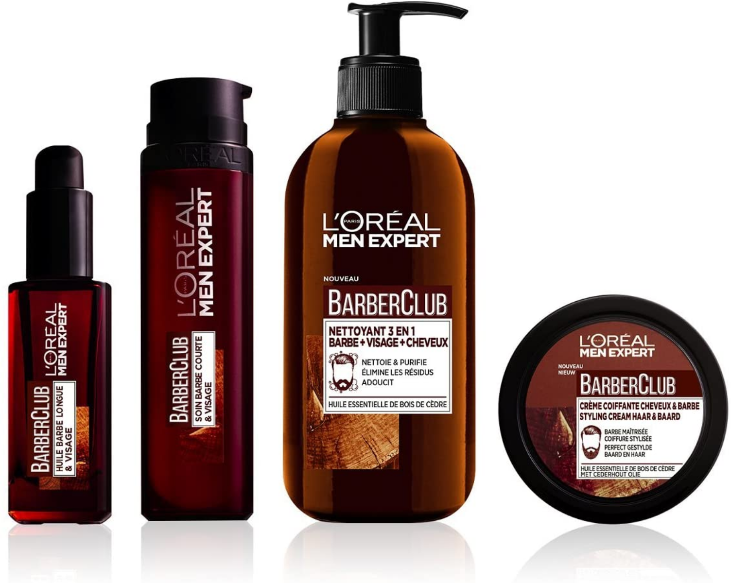 Barber Club soin barbe courte et visage - 50ml thumbnail 2