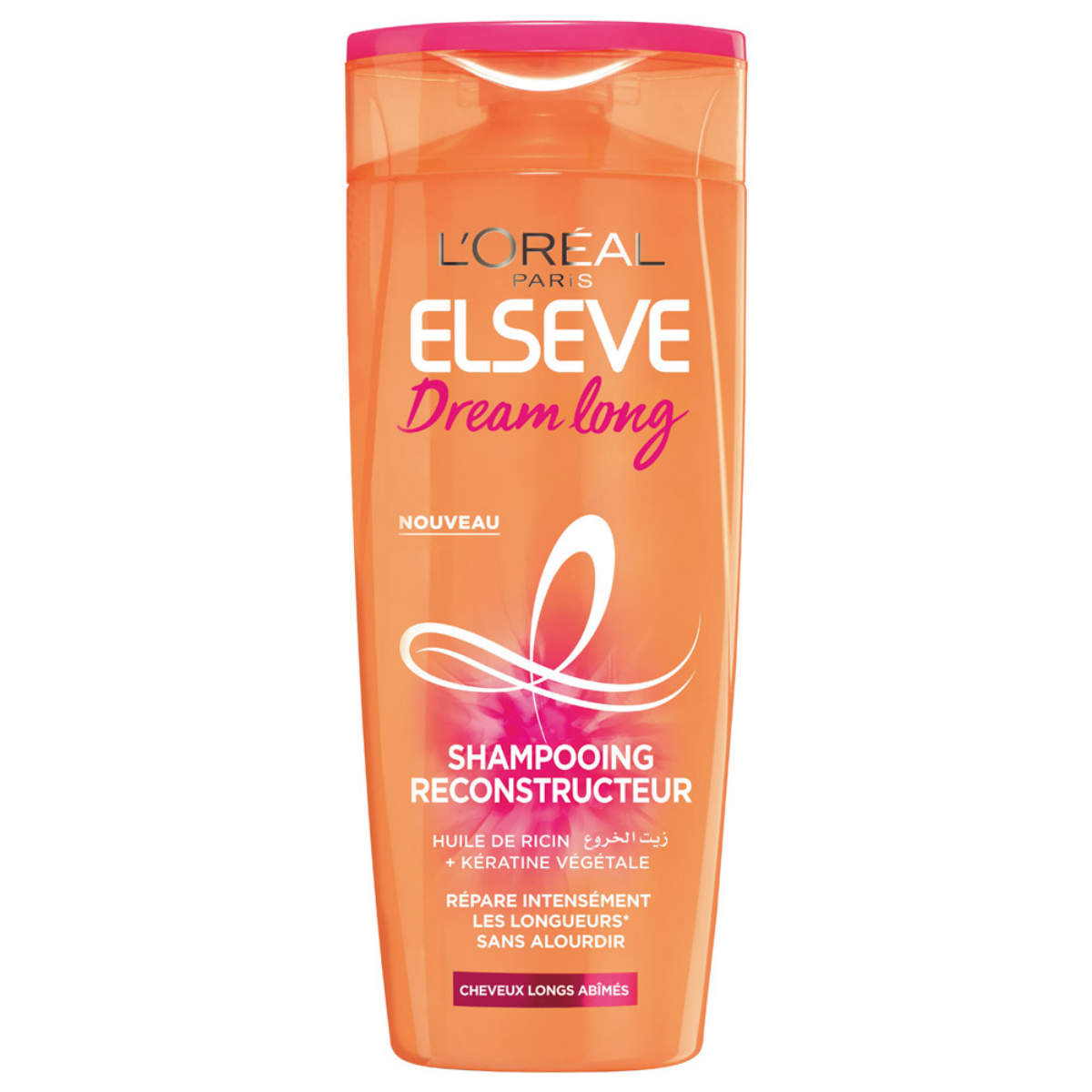 Elseve Dream Long - Shampoing cheveux longs - Huile de ricin - 400 ml thumbnail 1