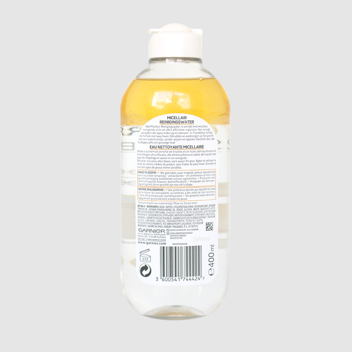 SkinActive - Eau micellaire biphasé - 400ml thumbnail 2