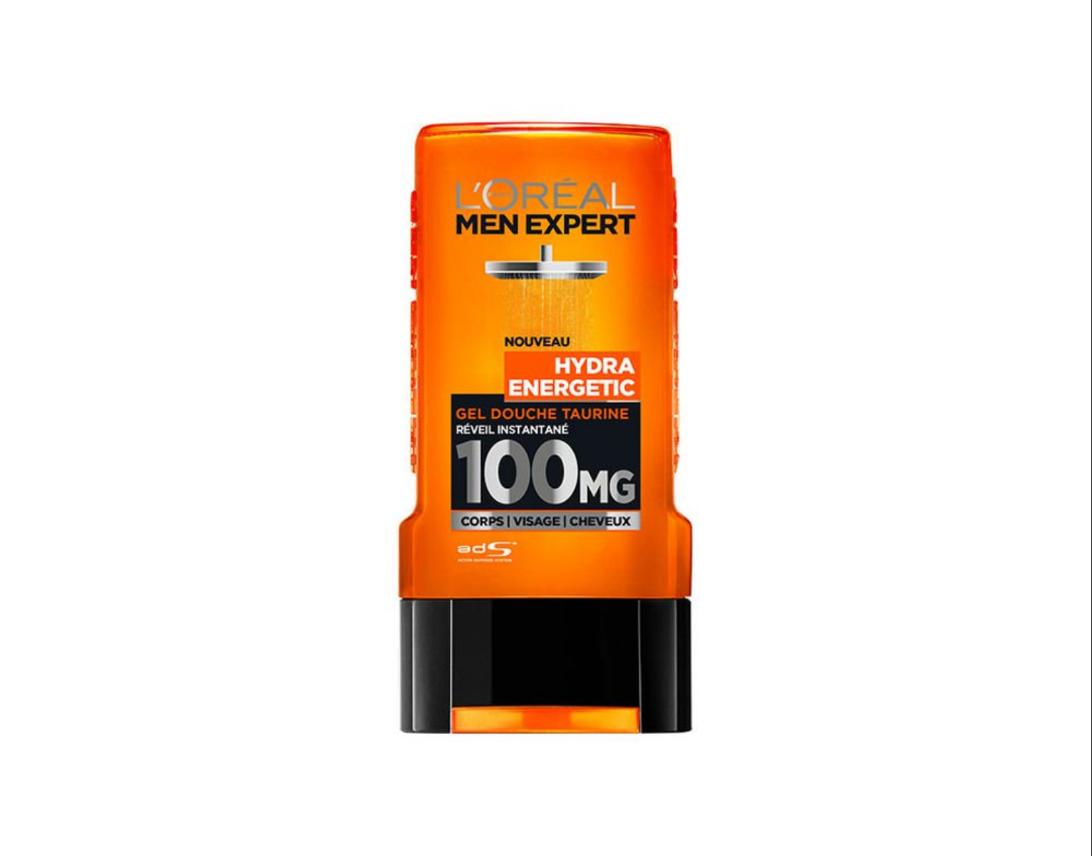  Gel douche homme - Hydra energetic Réveil instantané - 300 ml