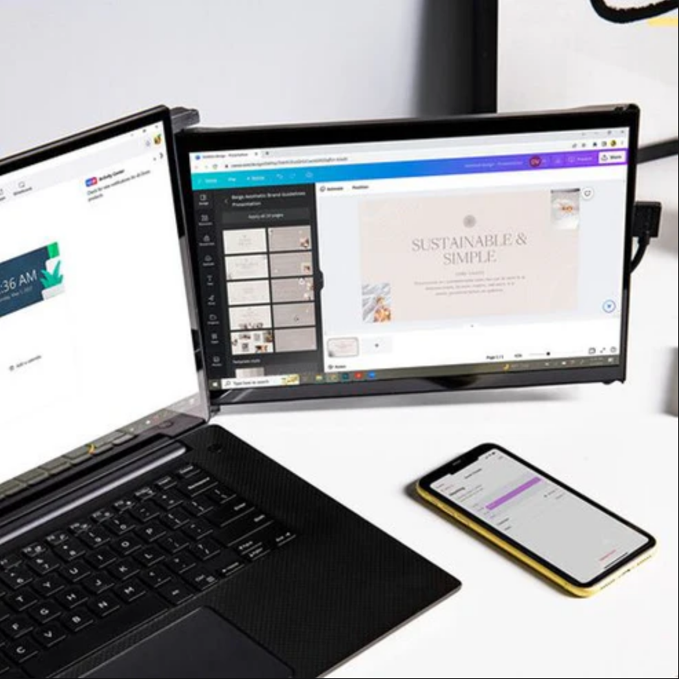 Écran / Moniteur portable pour MacBook - Mobile Pixel DUEX Max 14,1