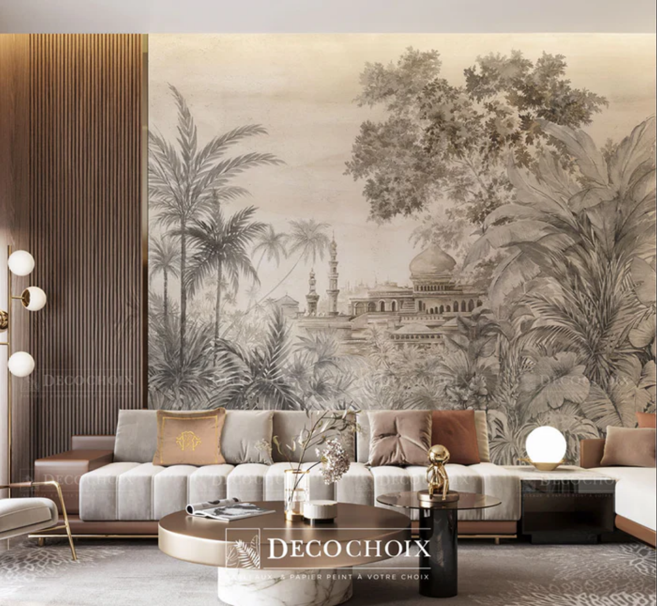 Papier peint Tropical Évasion