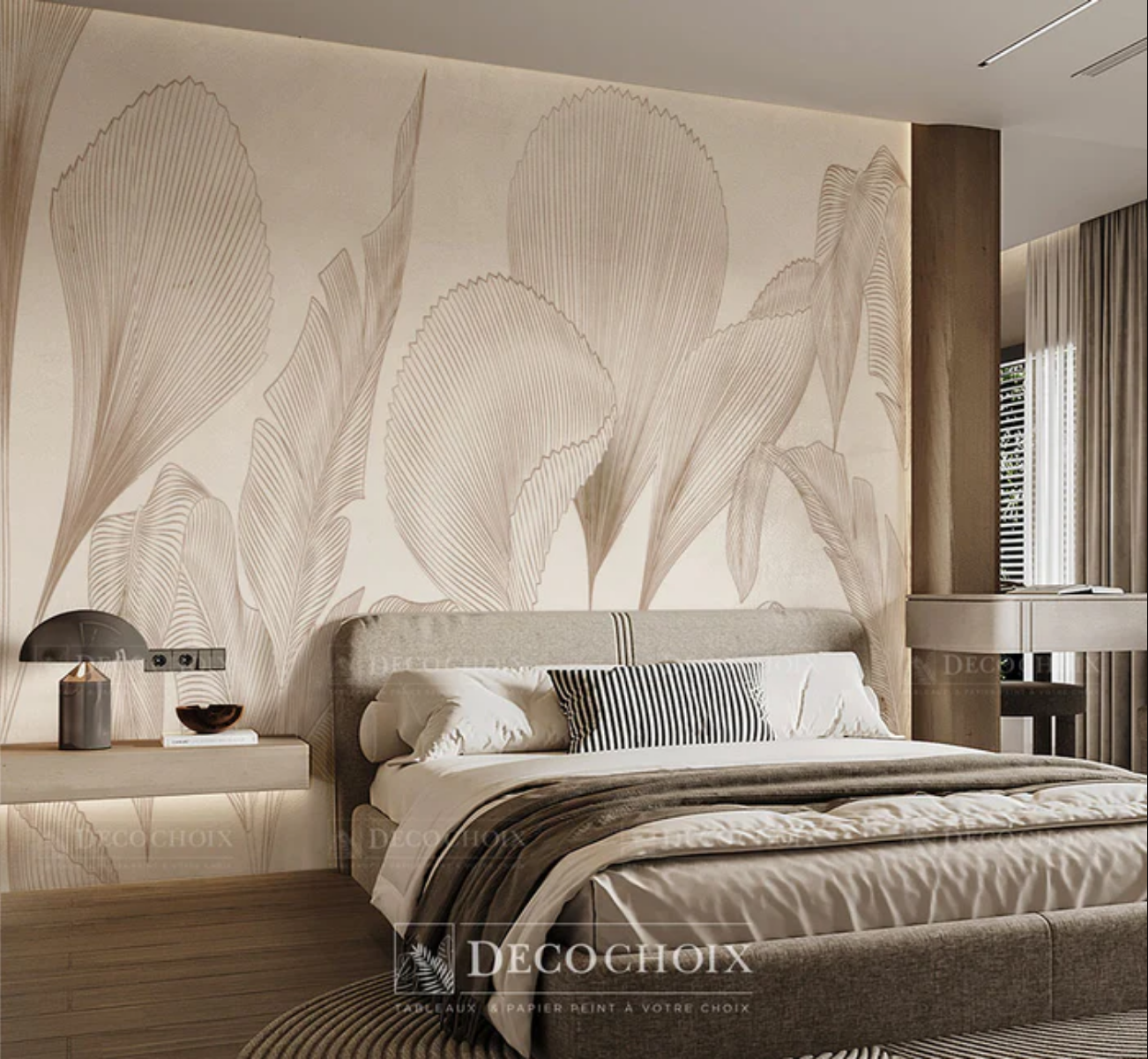 Papier peint Moderne forme