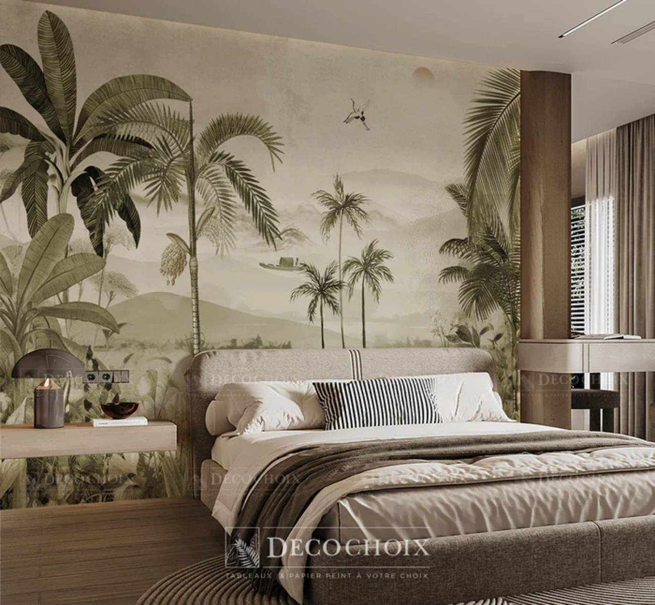 Papier peint Tropical