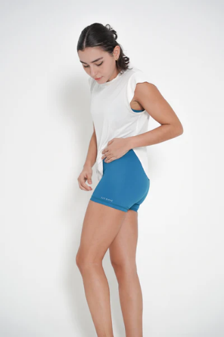 Asymmetrical Sleeveless Fit - Crop Top