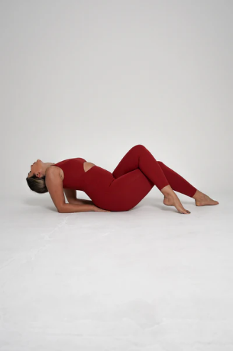 Jump Suit - Cut Out- Red Cherry thumbnail 3
