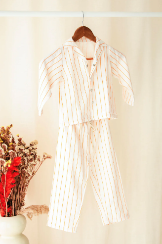 Pyjama en Lin Enfant | Babybulle