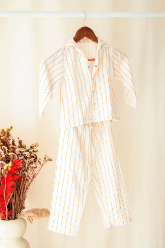 Pyjama en Lin Enfant | Babybulle