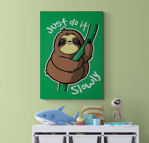 Tableau Anime Just Do it Slowly