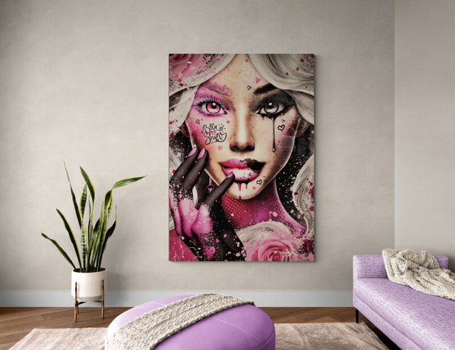 Tableau Girl Pink thumbnail 1