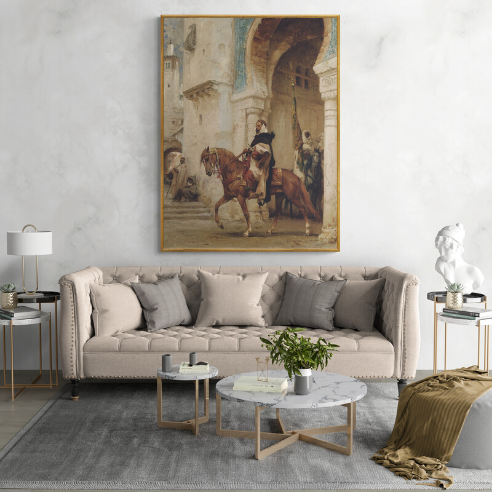 Tableau Chevalier Arabe thumbnail 1