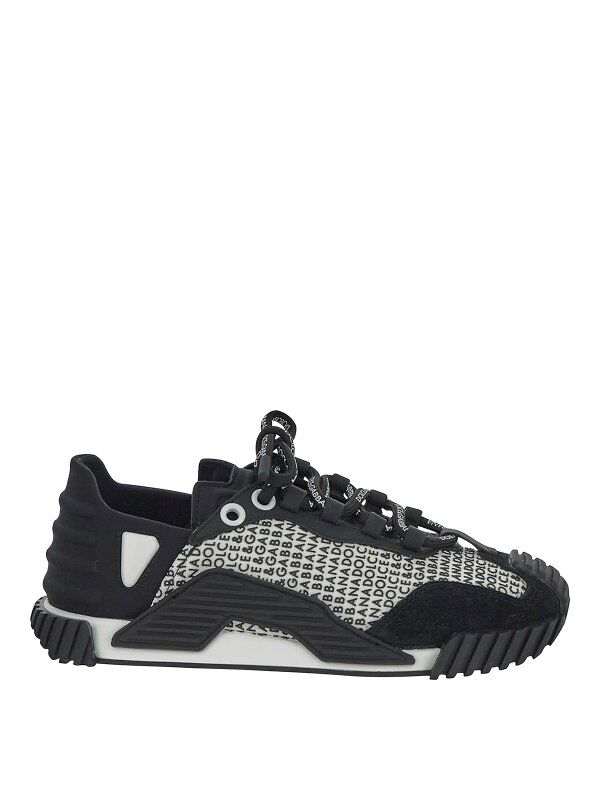 Dolce & Gabbana Panelled Lace-Up Sneakers