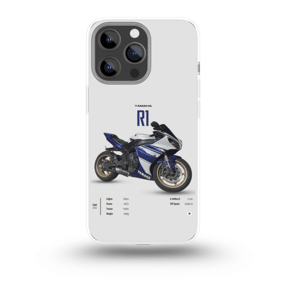 Yamaha R1 Phone Case Pour iPhone