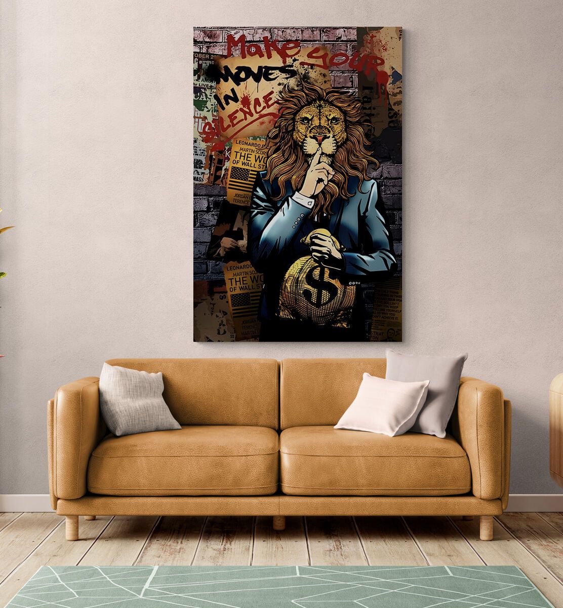 Tableau Lion