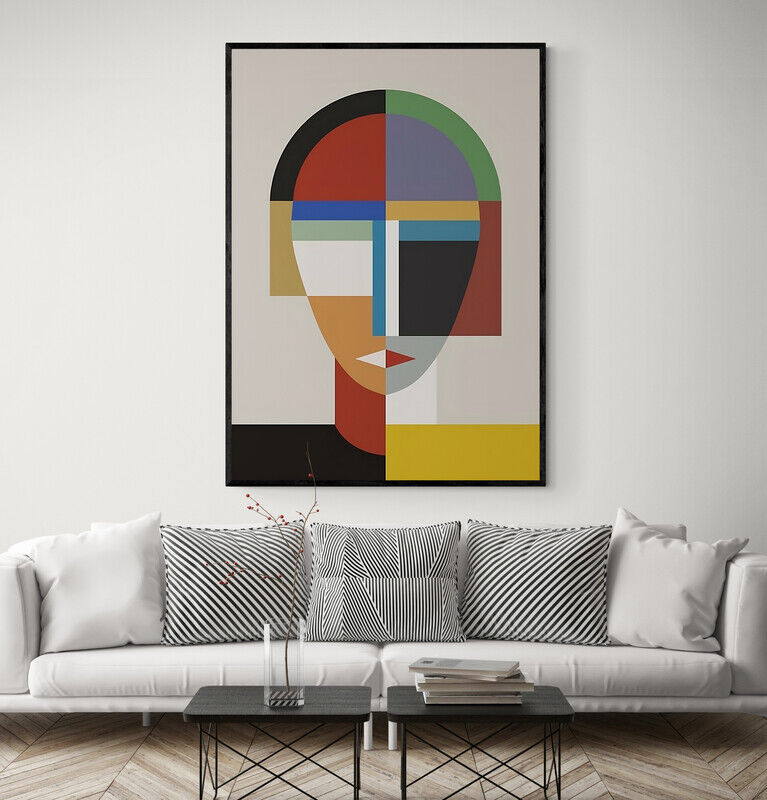 Tableau Colorful Abstract Art