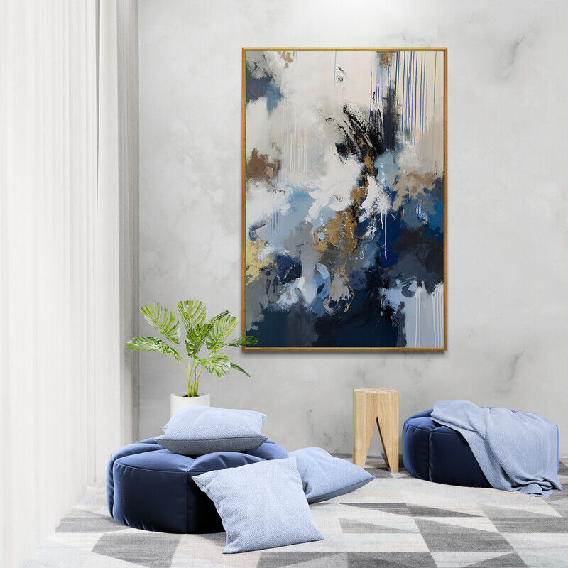 Tableau Beautiful Abstract in Blues