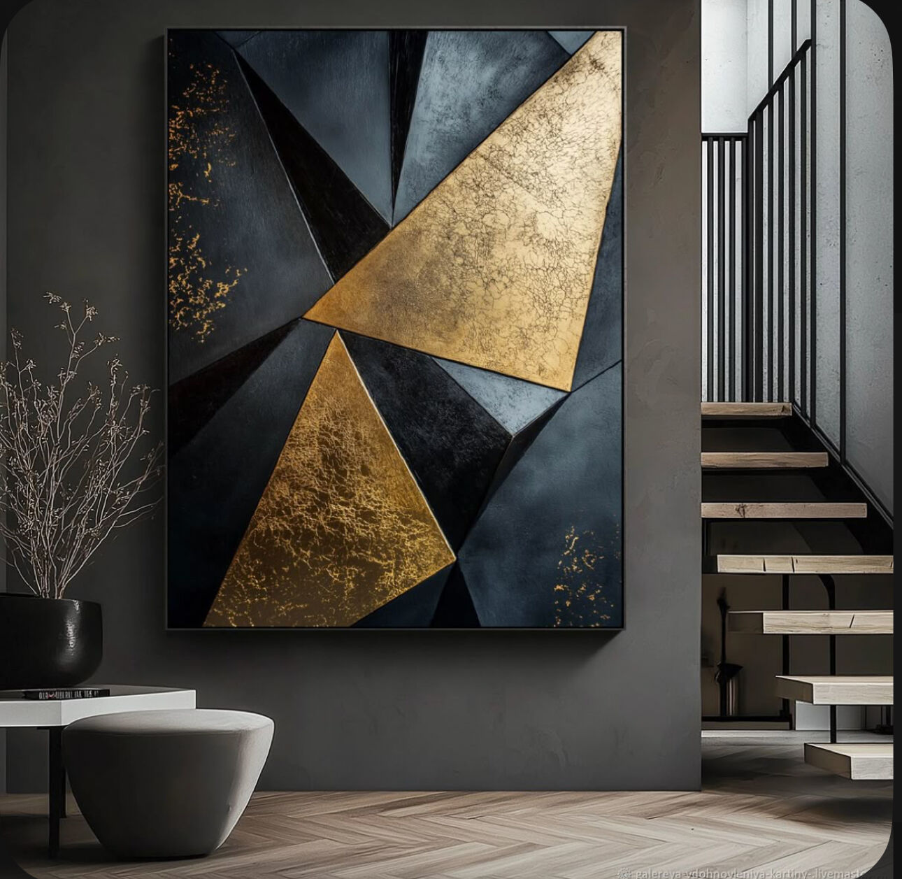 Tableau Abstract Elegance Luxury