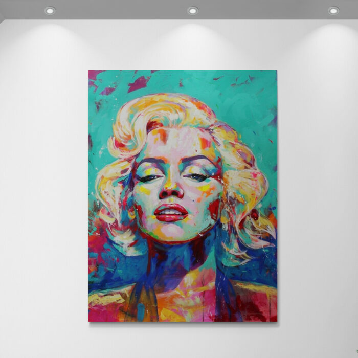 Tableau Maryline Monroe Art 2
