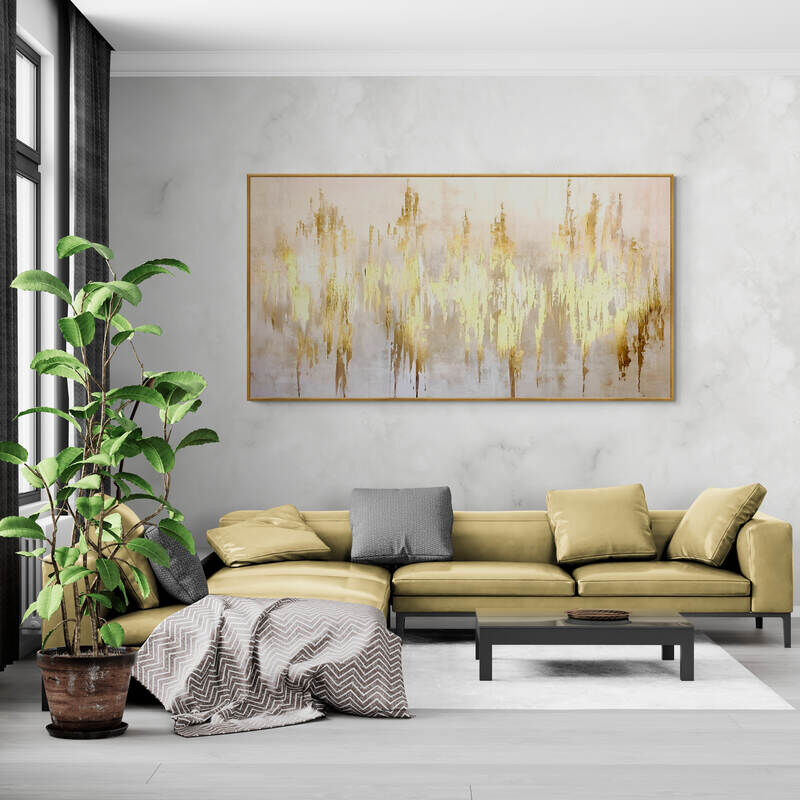 Tableau Gold Abstract thumbnail 2