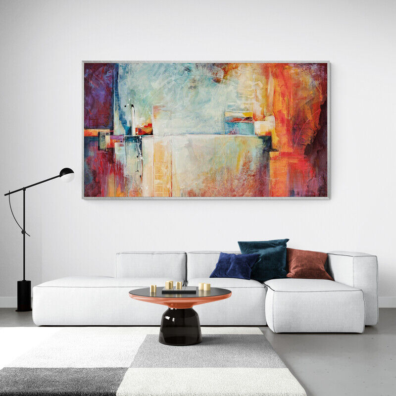 Tableau Abstrait Et Multicolore