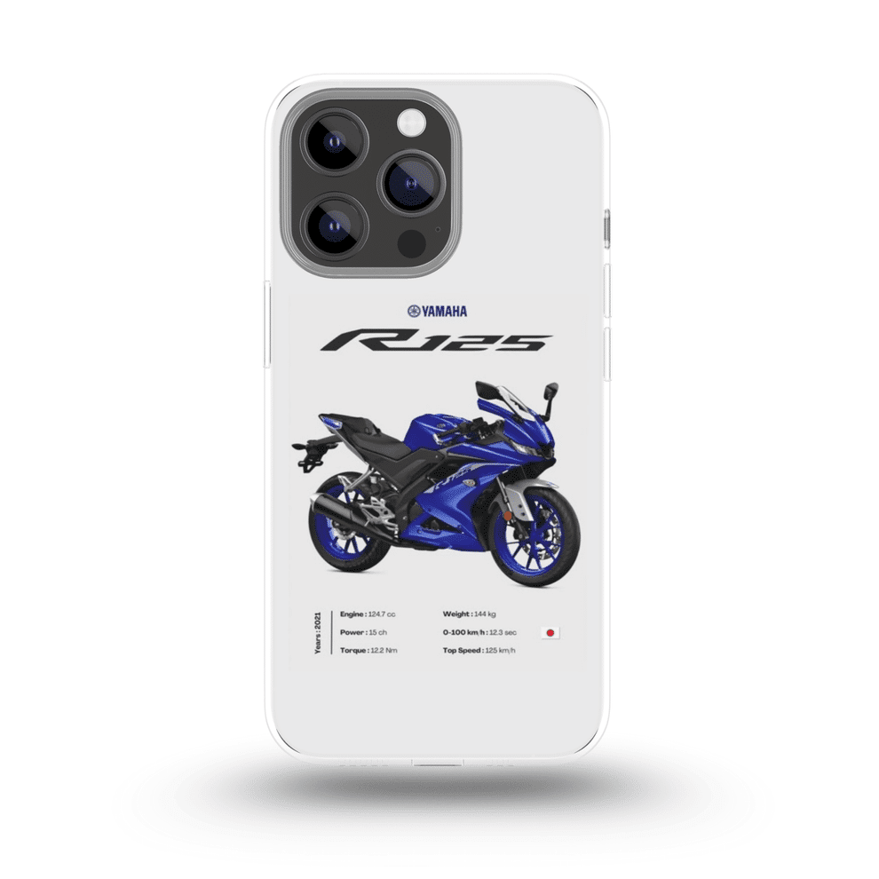 YAMAHA R125 Phone Case Pour iPhone