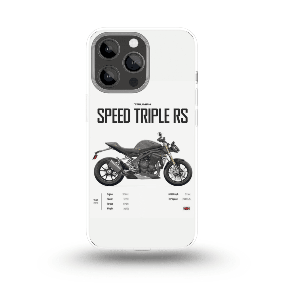 TRIUMPH SPEED TRIPLE RS Phone Case Pour iPhone