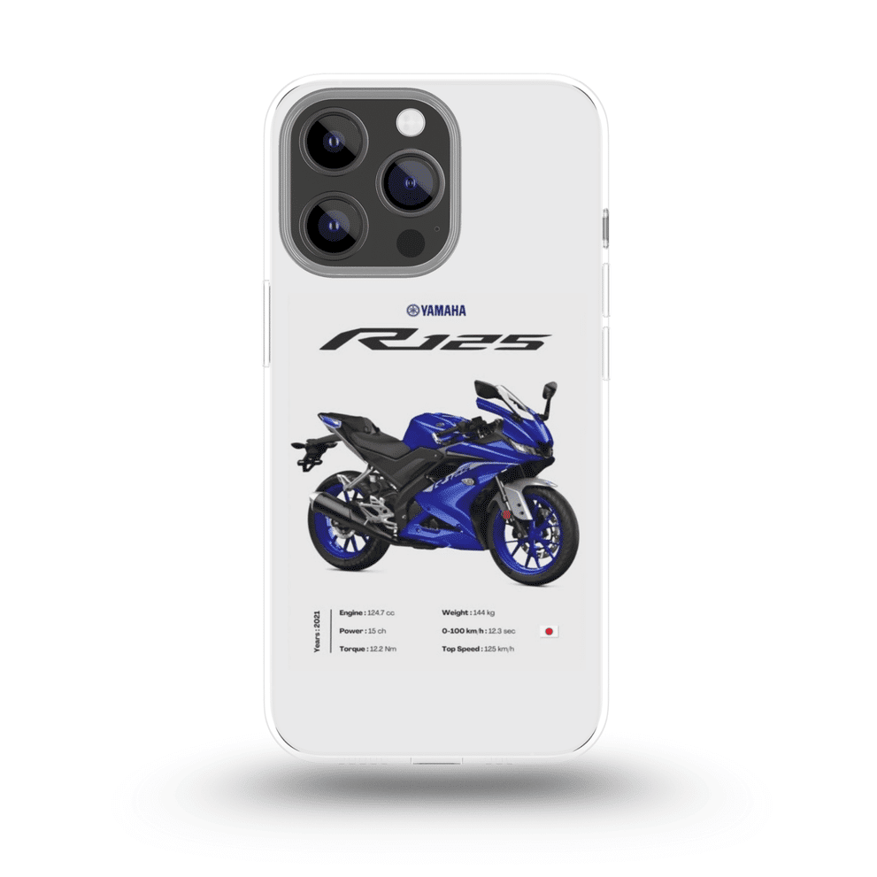 YAMAHA R125 Phone Case Pour iPhone