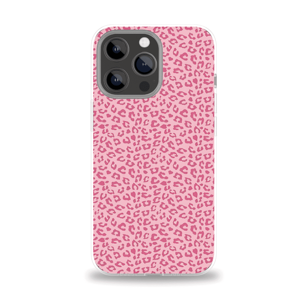 Leopard pattern Pink Pour iPhone