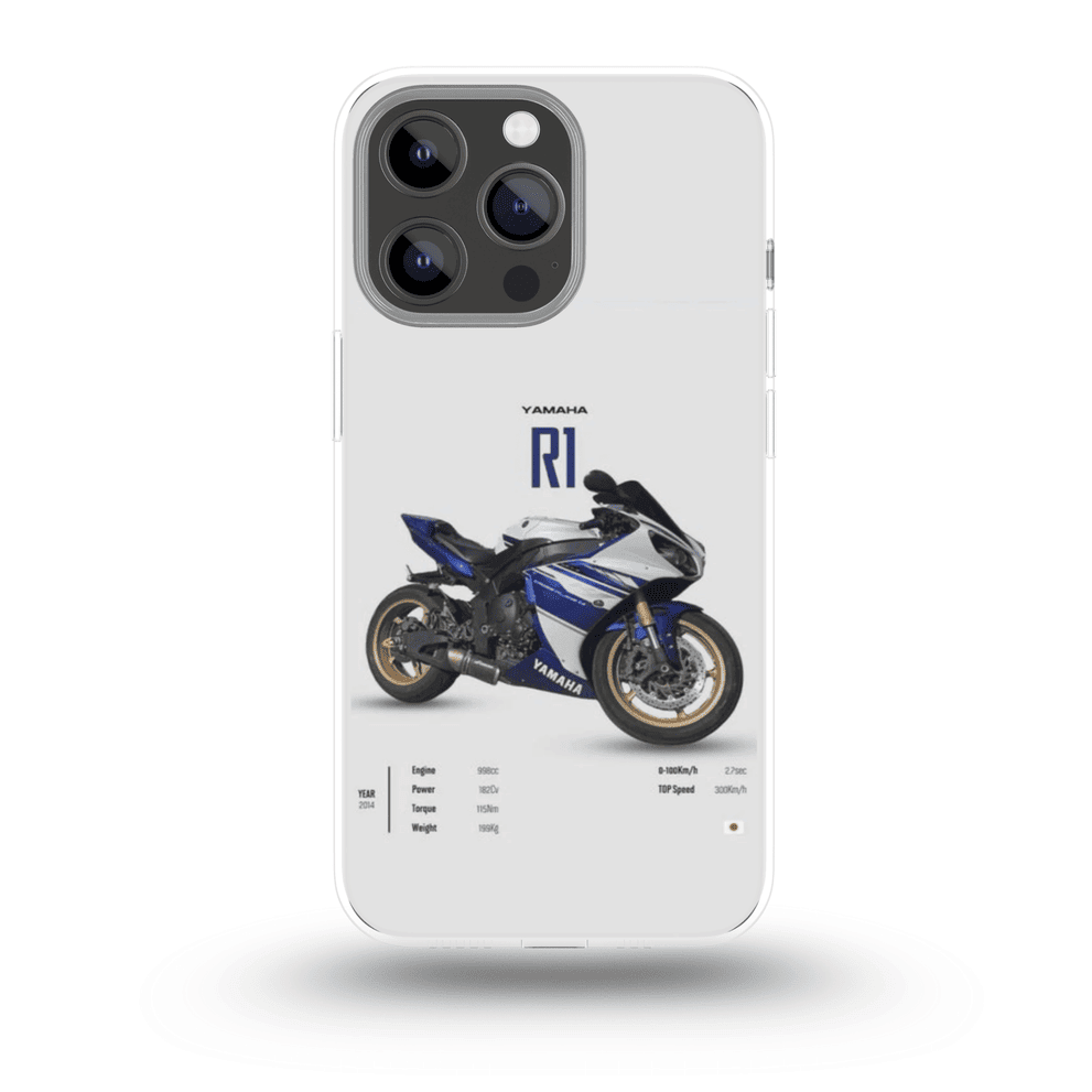 Yamaha R1 Phone Case Pour iPhone