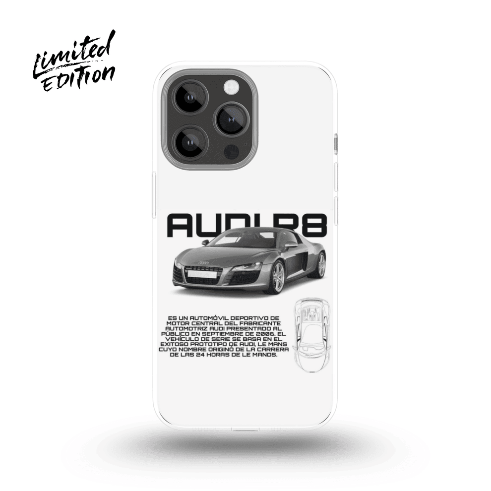 Audi R8 Phone Case (black) - Limited Edition Pour Samsung