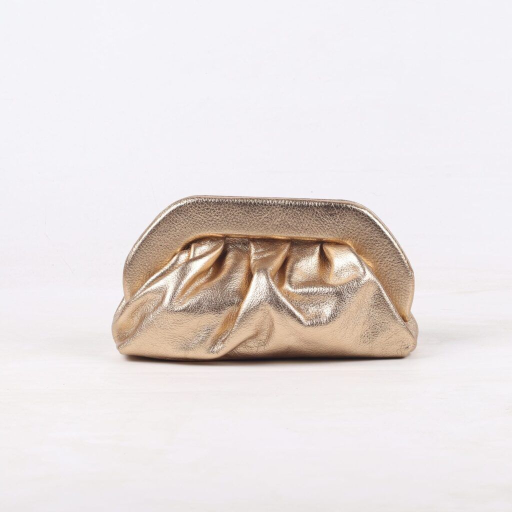 Margot Bronze Gold Leather