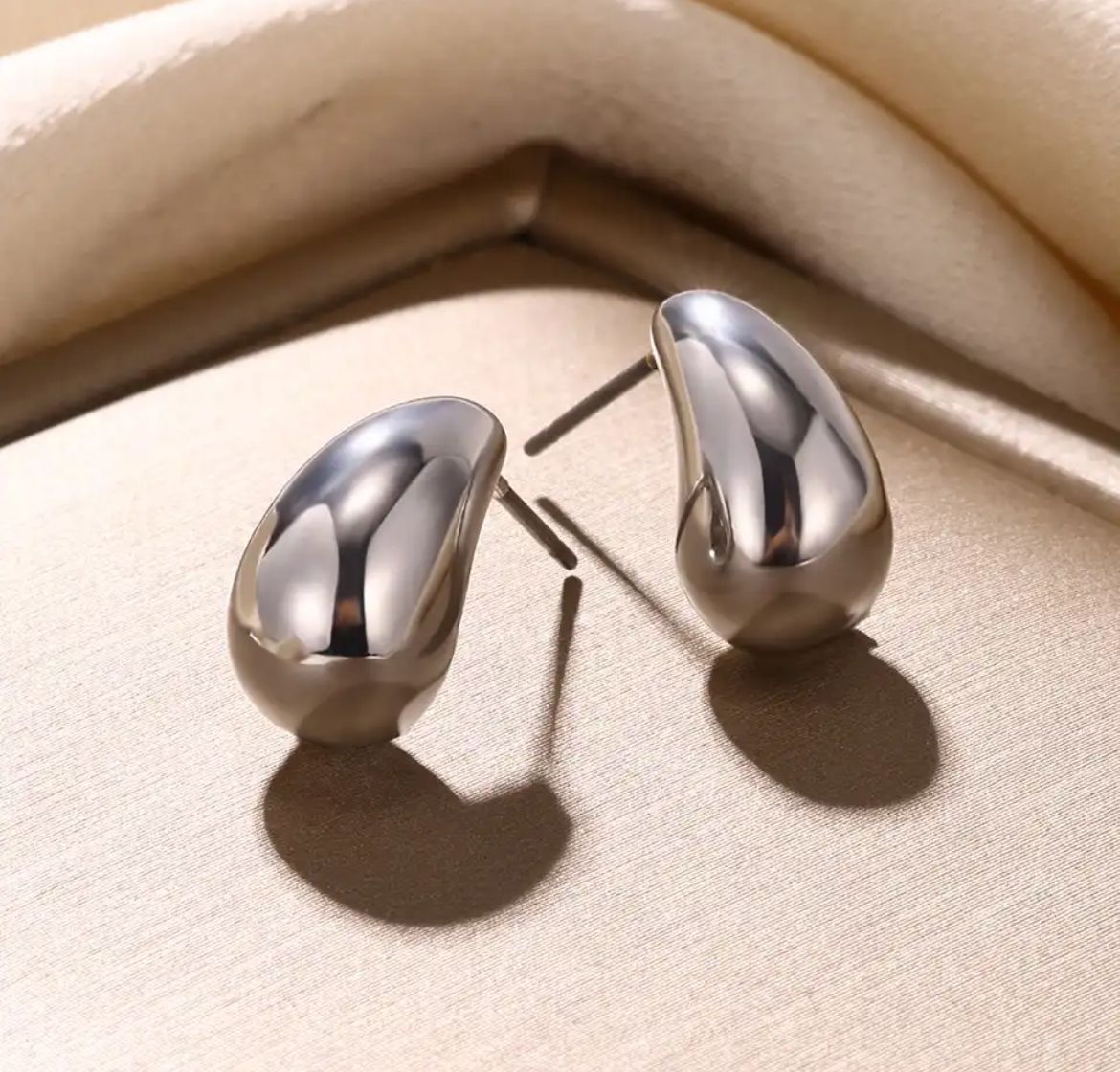 Boucles Mini Drop Argentés