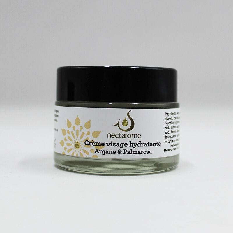 CRÈME VISAGE hydratante au Palmarosa