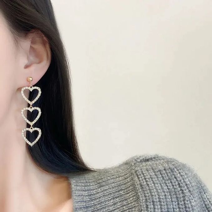 Boucles D'oreilles Cœur thumbnail 2