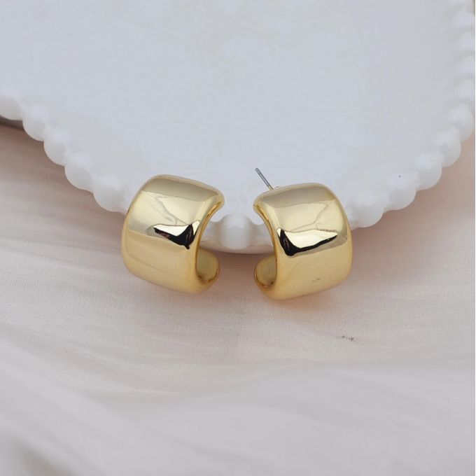 Boucles D'oreilles Doré thumbnail 3