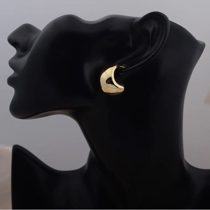 Boucles D'oreilles Doré thumbnail 2