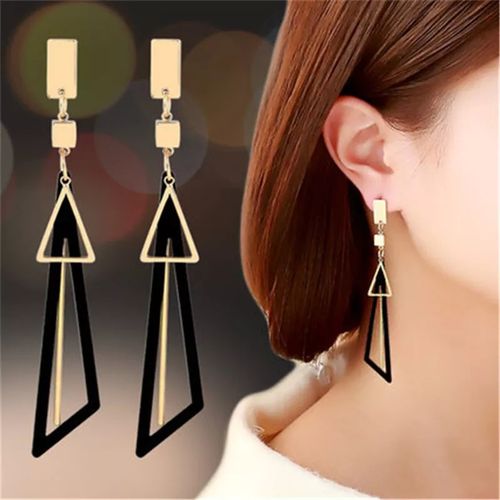 Boucles D'oreilles Longues Triangle